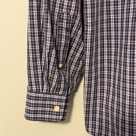 Polo Ralph Lauren Blue Plaid Men’s XLT Long Sleeve Button Down - Picture 5 of 9